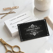 Carte de rendez-vous coiffeur - Ombre de Damas