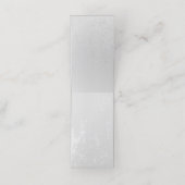 Carte De Rendez-vous Composition des White and Blue Butterflies (Intérieur déplié)