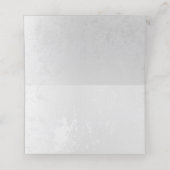 Carte De Rendez-vous Composition des White and Blue Butterflies (Intérieur déplié)