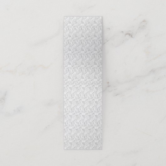 Carte De Rendez-vous Conception de langue Un cent un (Extérieur déplié)