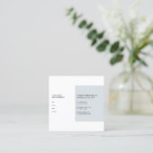 Carte De Rendez-vous Conception simple chique moderne de rappel de (Debout devant)