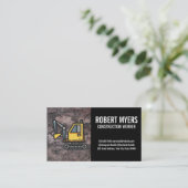 Carte De Rendez-vous Construction (Debout devant)