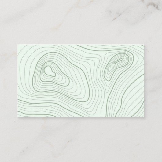 Carte De Rendez-vous Contours (Dos)