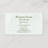 Carte De Rendez-vous Contours (Devant)