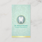 Carte De Rendez-vous Cosmétique et dentiste général Nomination Gold Tur (Devant)