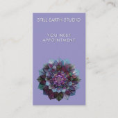 Carte De Rendez-vous Council of Leaves | Mandala Art P&B (Devant)