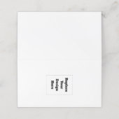 Carte De Rendez-vous Create Your Own white  (Extérieur déplié)