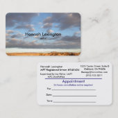 Carte de rendez-vous d'affaires de MFT-Interne de (Devant / Derrière)