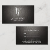 Carte De Rendez-vous Damask Vignette (carte de rendez-vous) (Devant / Derrière)