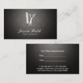 Carte De Rendez-vous Damask Vignette (carte de rendez-vous) (Devant / Derrière)