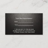 Carte De Rendez-vous Damask Vignette (carte de rendez-vous) (Dos)