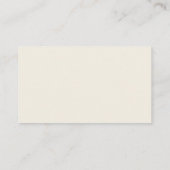 Carte de rendez-vous de base minimale en blanc cas (Dos)
