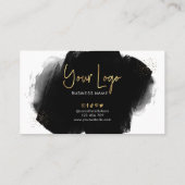 Carte de rendez-vous de beauté Parties scintillant (Dos)