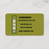 Carte de rendez-vous de flux supérieur RMdesignflo (Dos)
