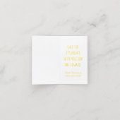 Carte de rendez-vous de la date de jeu de bumble j (Intérieur déplié)