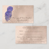 Carte de rendez-vous de la sirène de ceinture de c (Devant / Derrière)