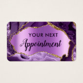 Carte de rendez-vous de l'âge mauve (Devant)