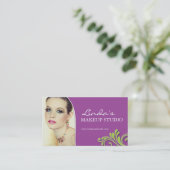 CARTE DE RENDEZ-VOUS DE MAQUILLEUR (Debout devant)