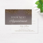 carte de rendez-vous de parties scintillant liquid (Bureau)