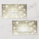 Carte de rendez-vous de Parties scintillant Sparkl (Devant / Derrière)