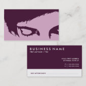 carte de rendez-vous de salon : style d'emo (Devant / Derrière)