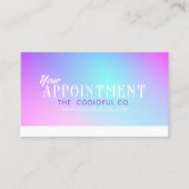 Carte de rendez-vous dégradant (Devant)