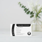 Carte De Rendez-vous Dentaire | Clinique dentaire professionnelle (Debout devant)