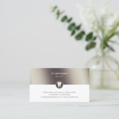 Carte De Rendez-vous Dentaire professionnel | Gold Dentist (Debout devant)
