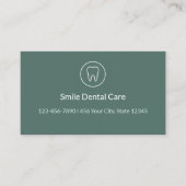 Carte De Rendez-vous Dental Appointment Reminder Cards for Clinics (Devant)