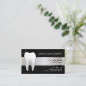 Carte De Rendez-vous Dental Office Professional Dentist Appointment (Debout devant)