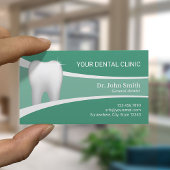 Carte De Rendez-vous Dental Office Professionnel Dentiste Vert
