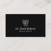 Carte De Rendez-vous Dentist Dentist Denterprint Logo Dental Nomination (Devant)