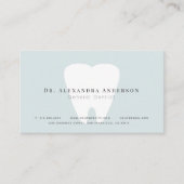 Carte de rendez-vous Dentist Light Blue (Devant)