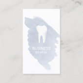 Carte De Rendez-vous Dentiste Elegant Aquarelle Nomination dentaire (Devant)