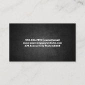 Carte De Rendez-vous Dentiste | Icône dent (Dos)