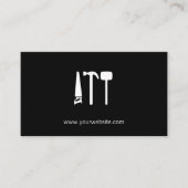 Carte De Rendez-vous Dépouille | Rénovation | Menuiserie (Devant)