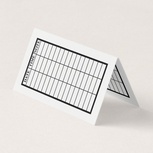 Carte de rendez-vous dermatologue (Dos)