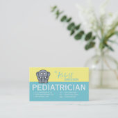 Carte de rendez-vous des pédiatres Eléphants migno (Debout devant)