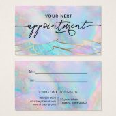 carte de rendez-vous des vagues océaniques (Devant & derrière)