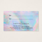 carte de rendez-vous des vagues océaniques (Dos)