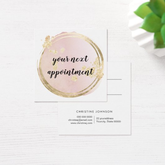 carte de rendez-vous design (Bureau)