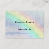 Carte de rendez-vous d'étincelle d'arc-en-ciel (Devant)