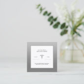 Carte de rendez-vous du cabinet du médecin (Debout devant)