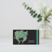 Carte de rendez-vous du coiffeur (Debout devant)