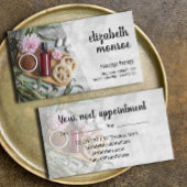 Carte de rendez-vous du massothérapeute