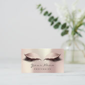 Carte de rendez-vous du Rose de Parties scintillan (Debout devant)