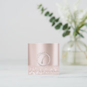 Carte de rendez-vous Electrolyse Rose Parties scin (Debout devant)