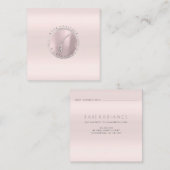 Carte de rendez-vous Electrolyse Rose Parties scin (Devant / Derrière)