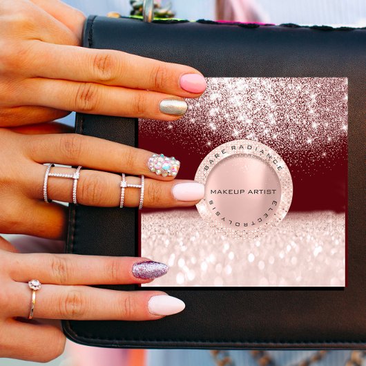 Carte de rendez-vous Electrolyse Rose Parties scin