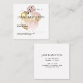 Carte de rendez-vous élégante des ballons de Parti (Devant / Derrière)